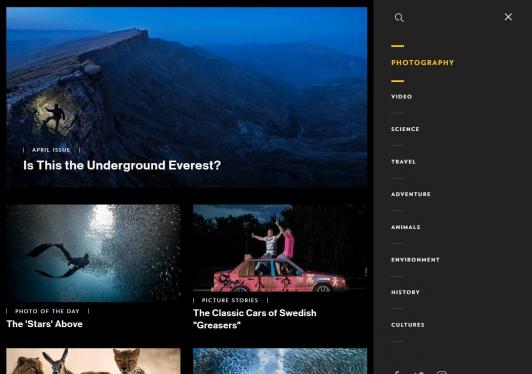 The National Geographic Society is a nonprofit scientific and educational organization that pushes the boundaries of exploration to further our understanding of our planet and empower us all to generate solutions for a more sustainable future.